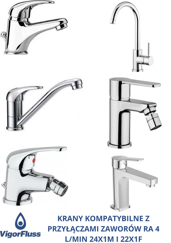 EKO ZAWÓR VIGORFLUSS DO KRANÓW ŁAZIENKOWYCH - obrazek 3